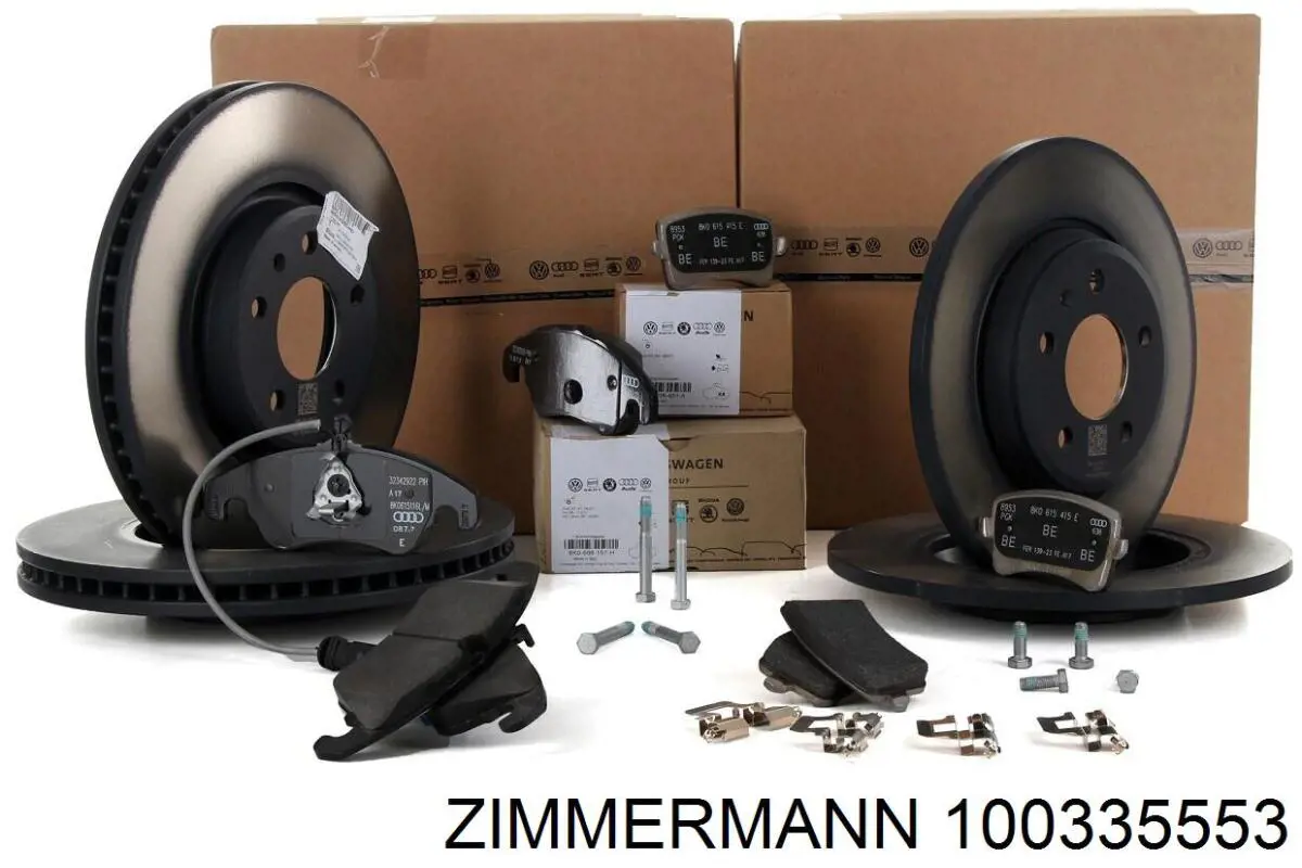 Купити 100335553 Zimmermann Ротор гальмівний