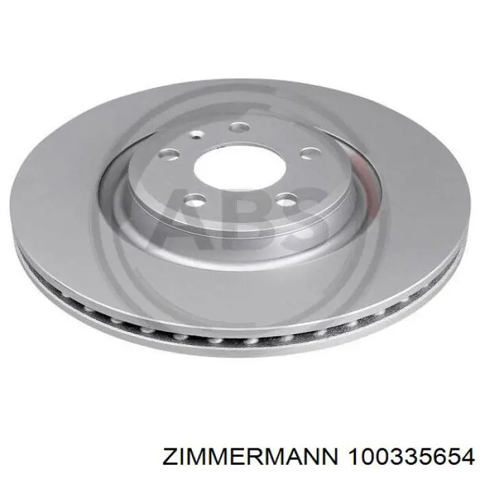 Купити 100335654 Zimmermann Ротор гальмівний