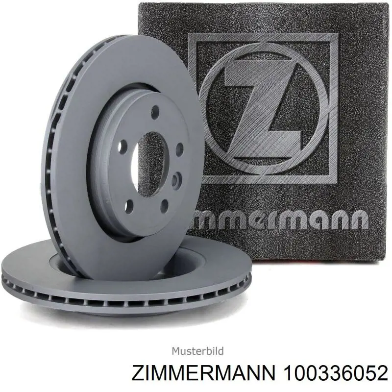 Купити 100336052 Zimmermann Ротор гальмівний