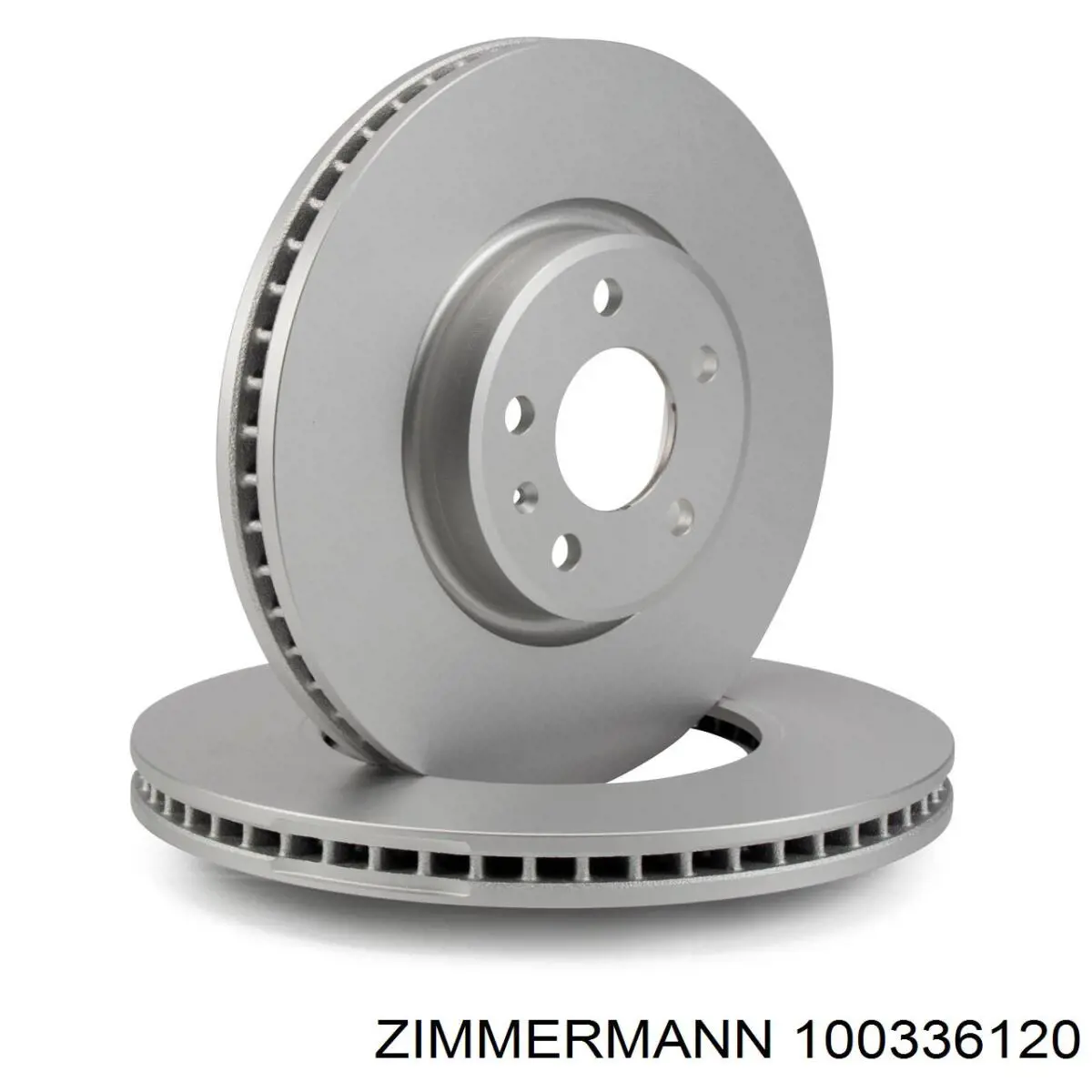 100336120 Zimmermann Гальмо дискове переднє