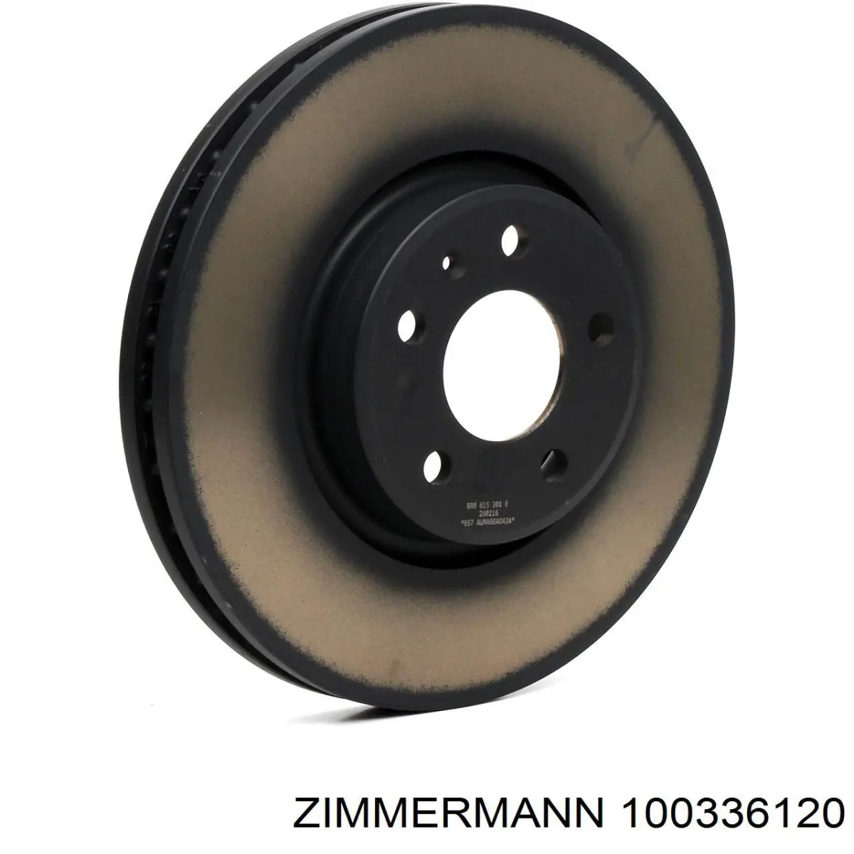 Диск переднього гальма Zimmermann 100336120 ціна, від 69.59 USD