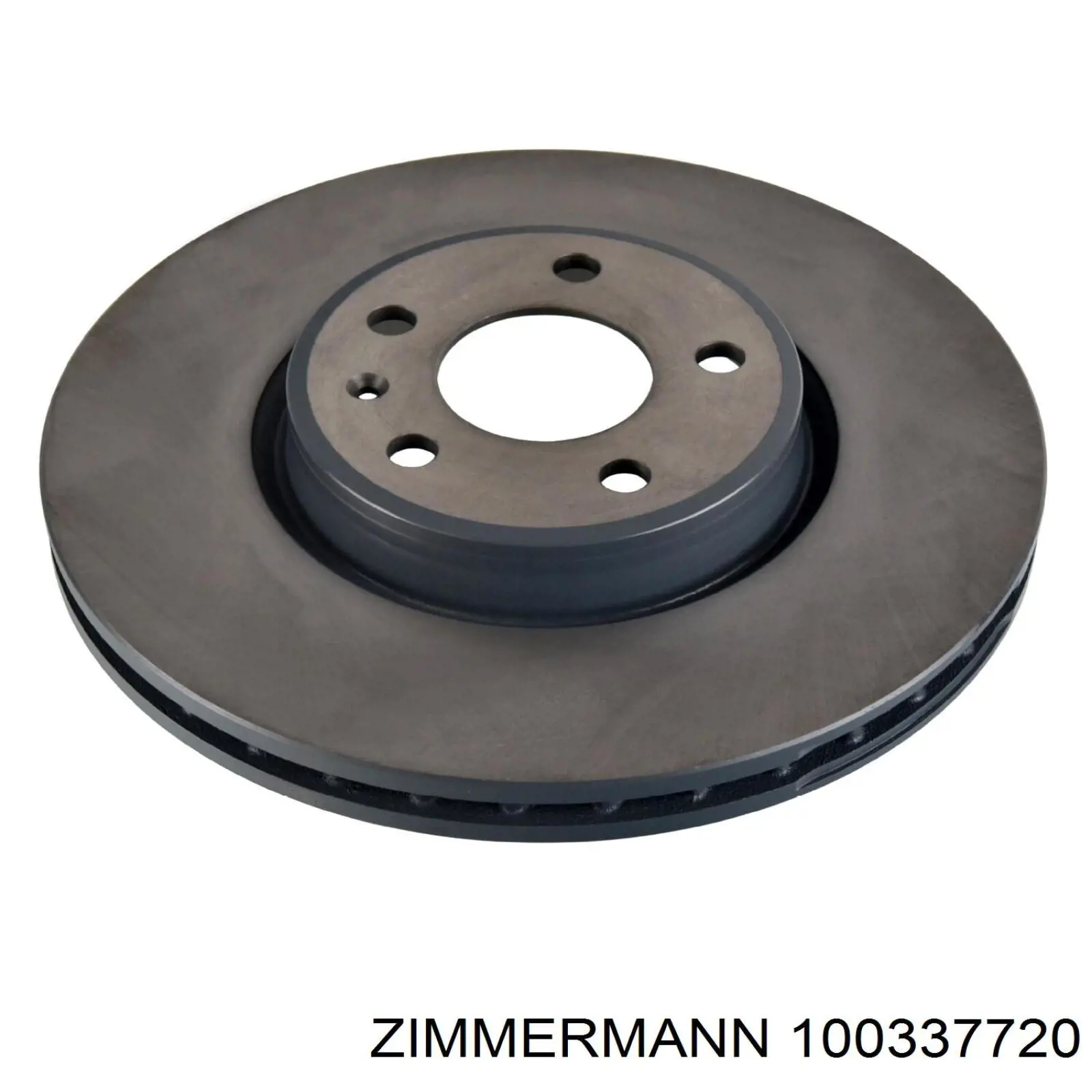 Диск гальмівний передній Zimmermann 100337720