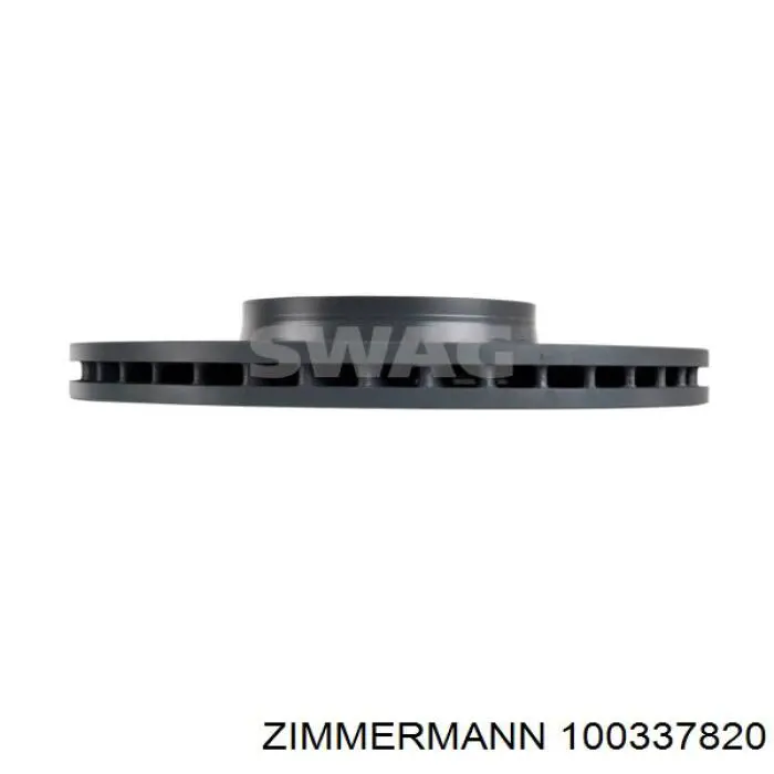 Гальмівні диски передні 100337820 Zimmermann