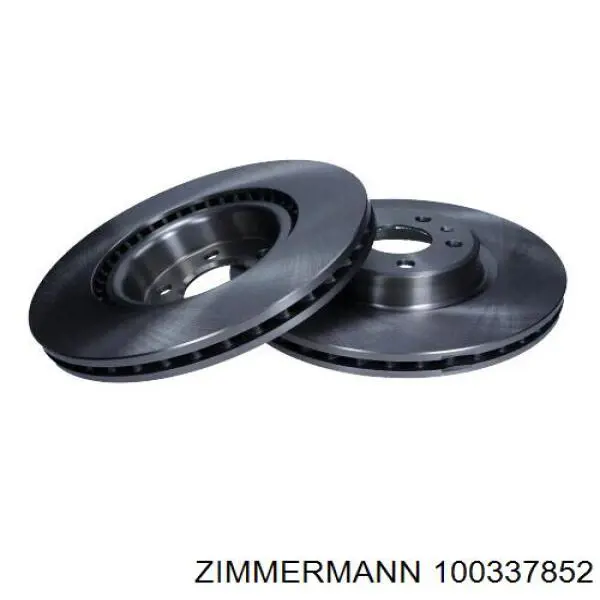 Диск переднього гальма Zimmermann 100337852 ціна, від 116.48 USD
