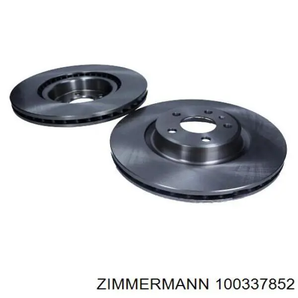 100337852 Zimmermann Гальмо дискове переднє