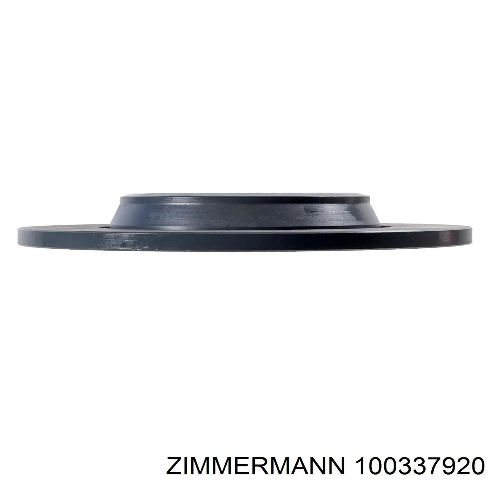 Диск гальмівний задній Zimmermann 100337920