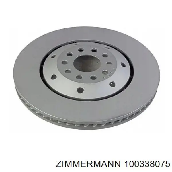 100338075 Zimmermann диск гальмівний передній