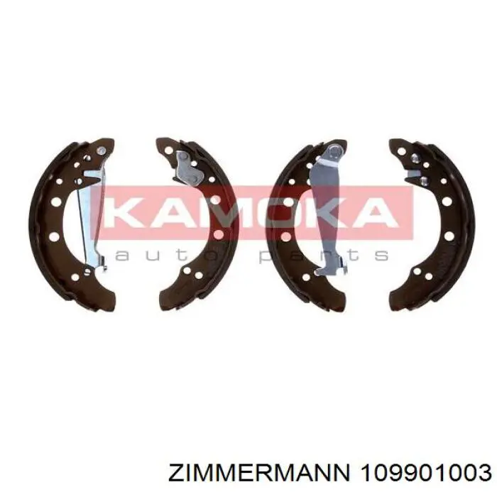 Колодки гальмові задні, барабанні 109901003 Zimmermann