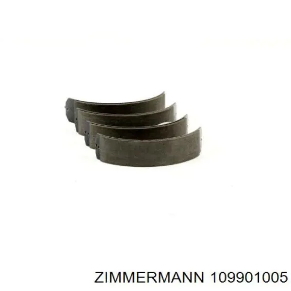 Гальма робочі задні ножні і гальмівні барабани Zimmermann 109901005