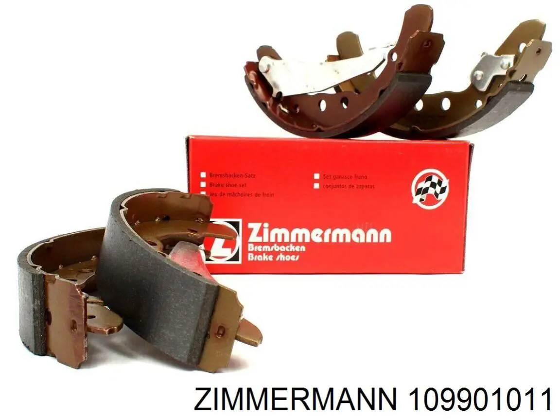 109901011 Zimmermann колодки гальмові задні, барабанні