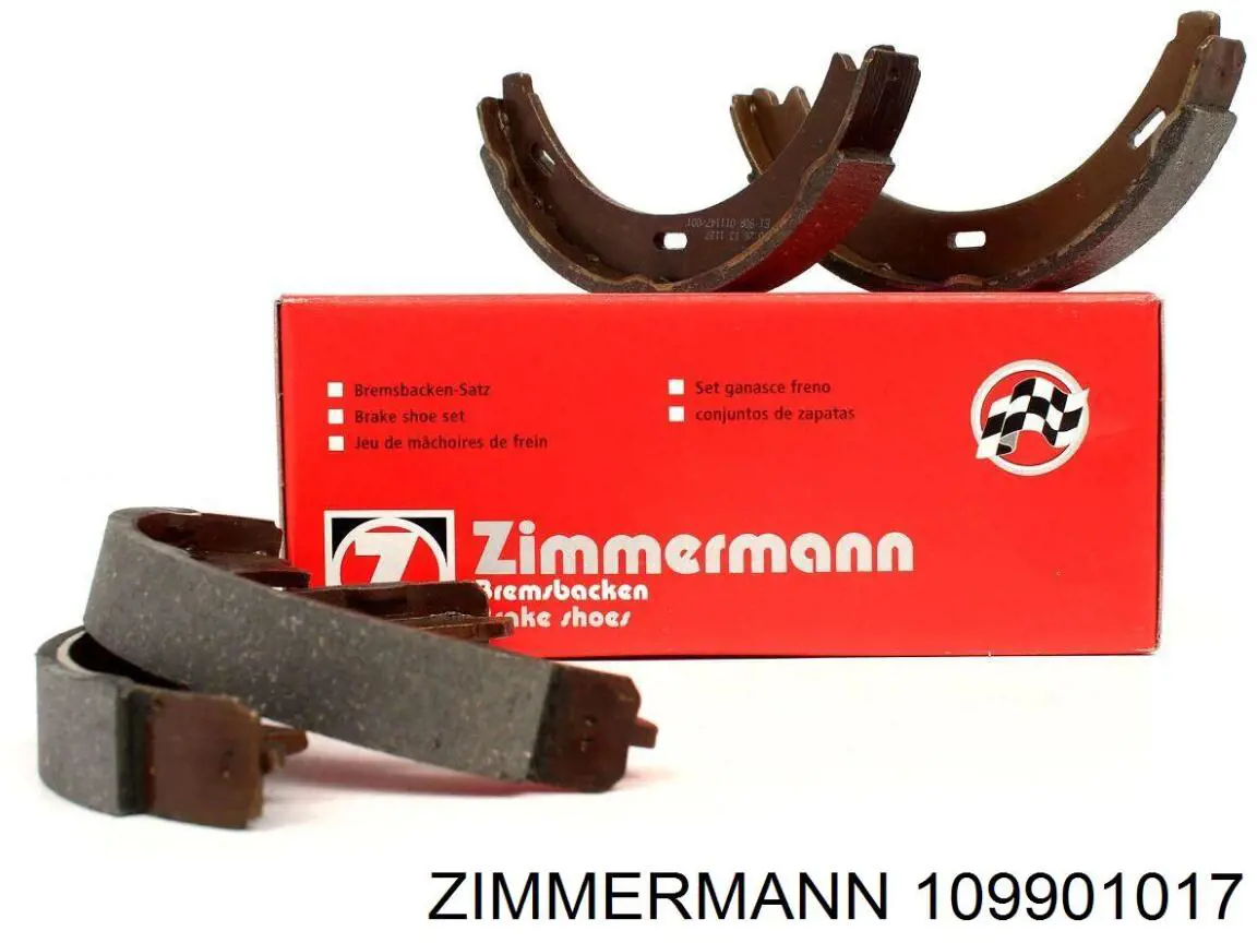 Колодки ручника 109901017 Zimmermann