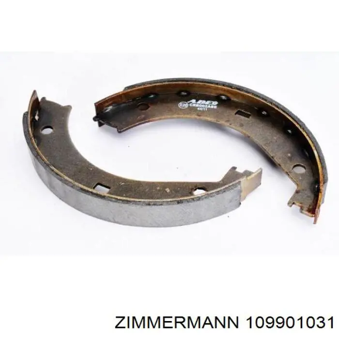 Колодки стоянкового гальма Zimmermann 109901031