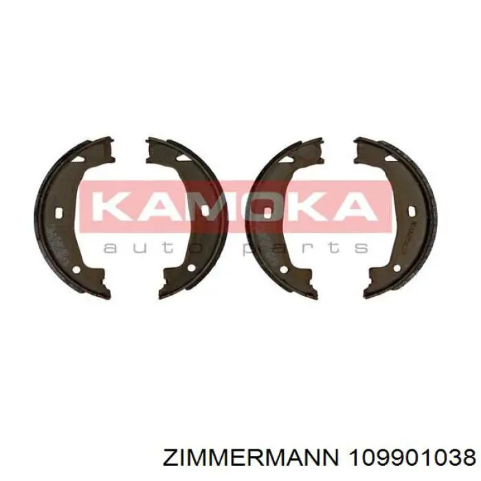 109901038 Zimmermann Гальмівні колодки ручника