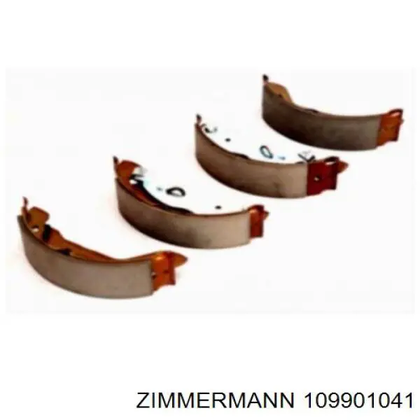 Купити 109901041 Zimmermann Колодки гальмові задні, барабанні