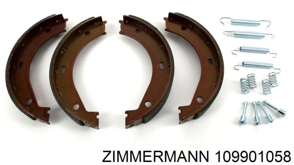 109901058 Zimmermann колодки ручника/стоянкового гальма