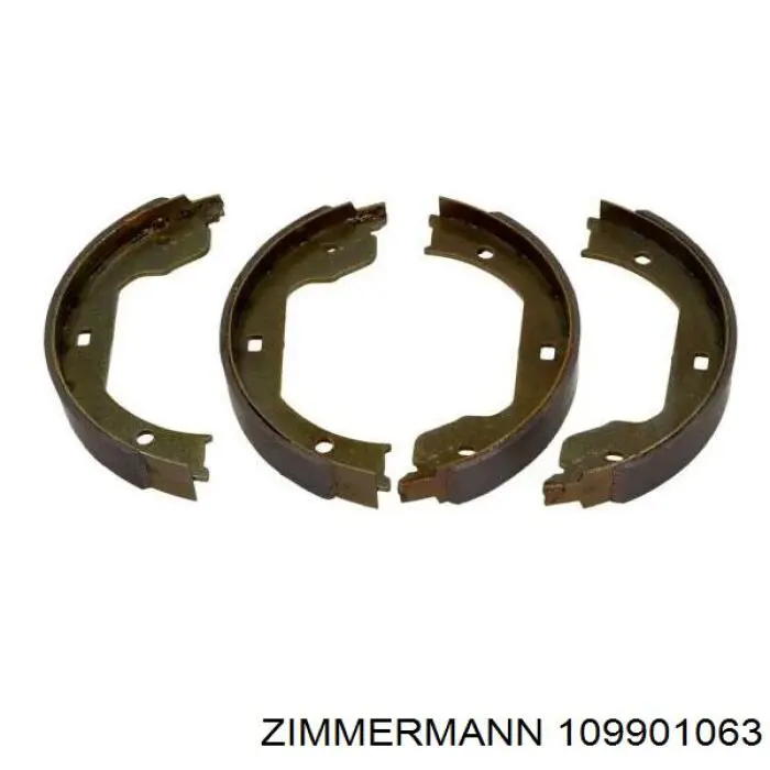 109901063 Zimmermann Гальмівні колодки ручника