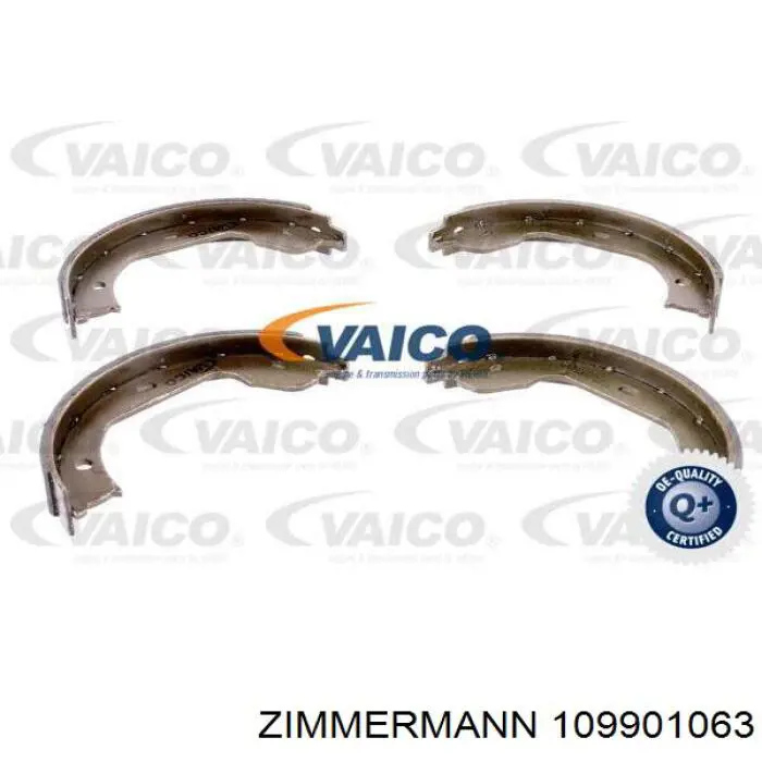 Колодки ручника / стоянкового гальма Zimmermann 109901063 ціна, від 20.78 USD