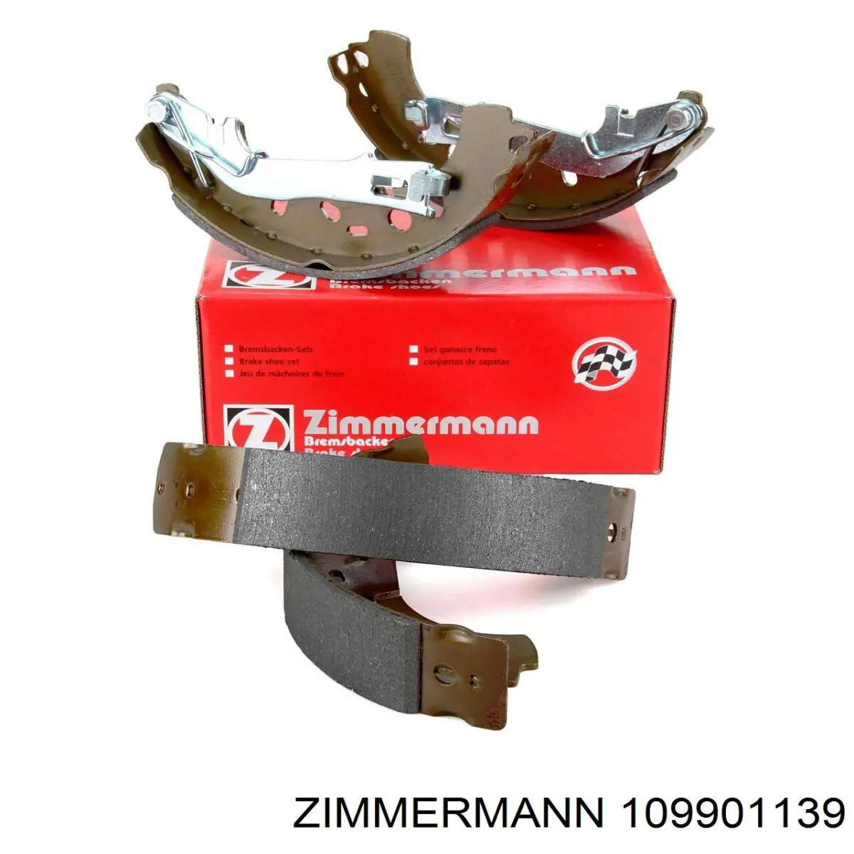 Колодки гальмові задні, барабанні Zimmermann 109901139 ціна, від 24.56 USD