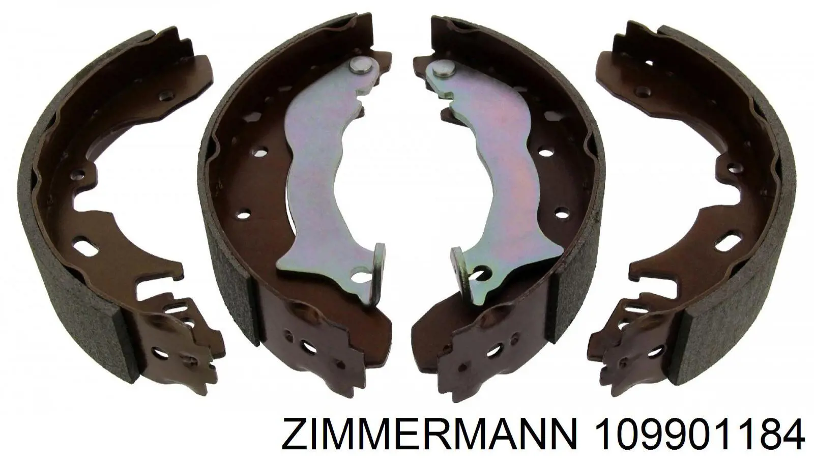 109901184 Zimmermann колодки гальмові задні, барабанні