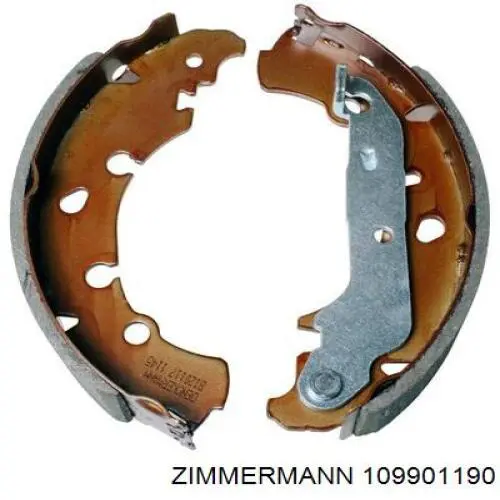 Купити 109901190 Zimmermann Колодки гальмові задні, барабанні