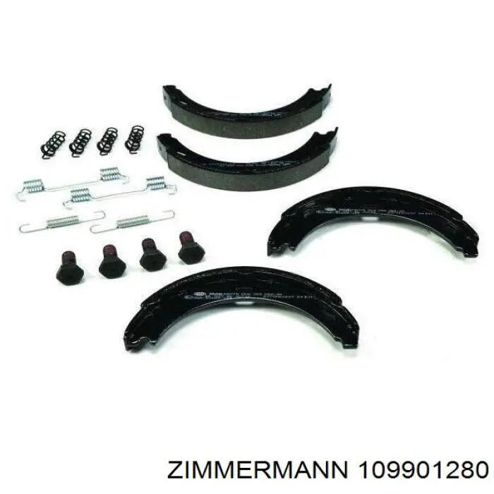 Колодки ручника 109901280 Zimmermann