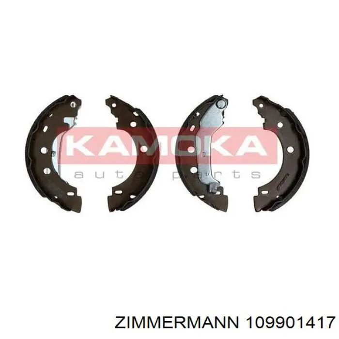 Колодки гальмові задні, барабанні 109901417 Zimmermann