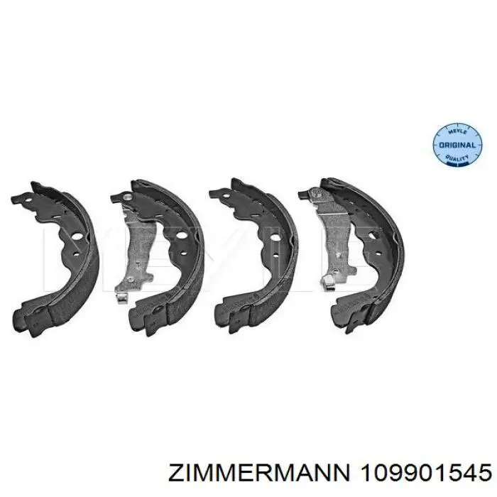 Колодки гальмові задні, барабанні Zimmermann 109901545 ціна, від 21.97 USD