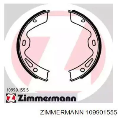 Купити 109901555 Zimmermann Гальмівні колодки гальма стоянки