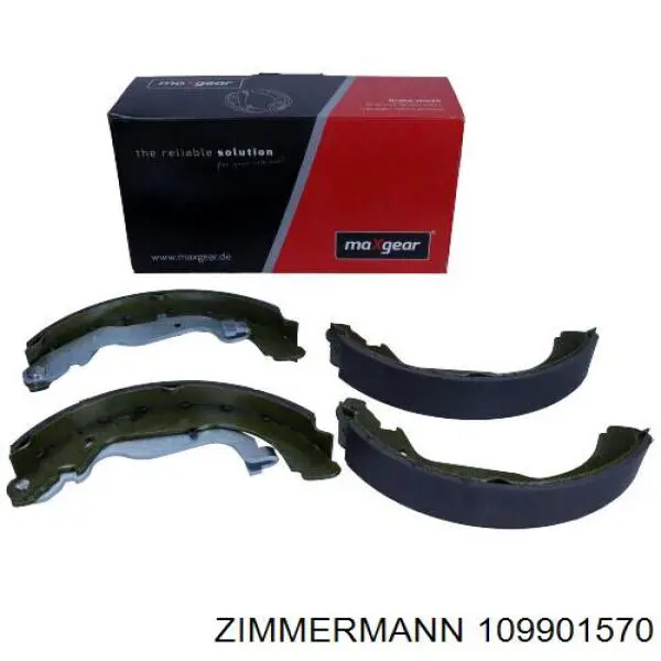 Колодки гальмові задні, барабанні 109901570 Zimmermann