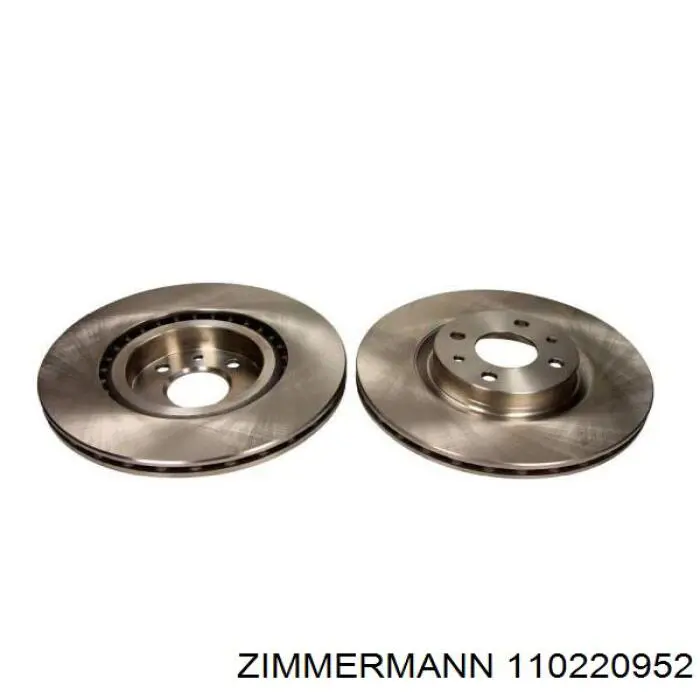 Гальмівні диски передні 110220952 Zimmermann