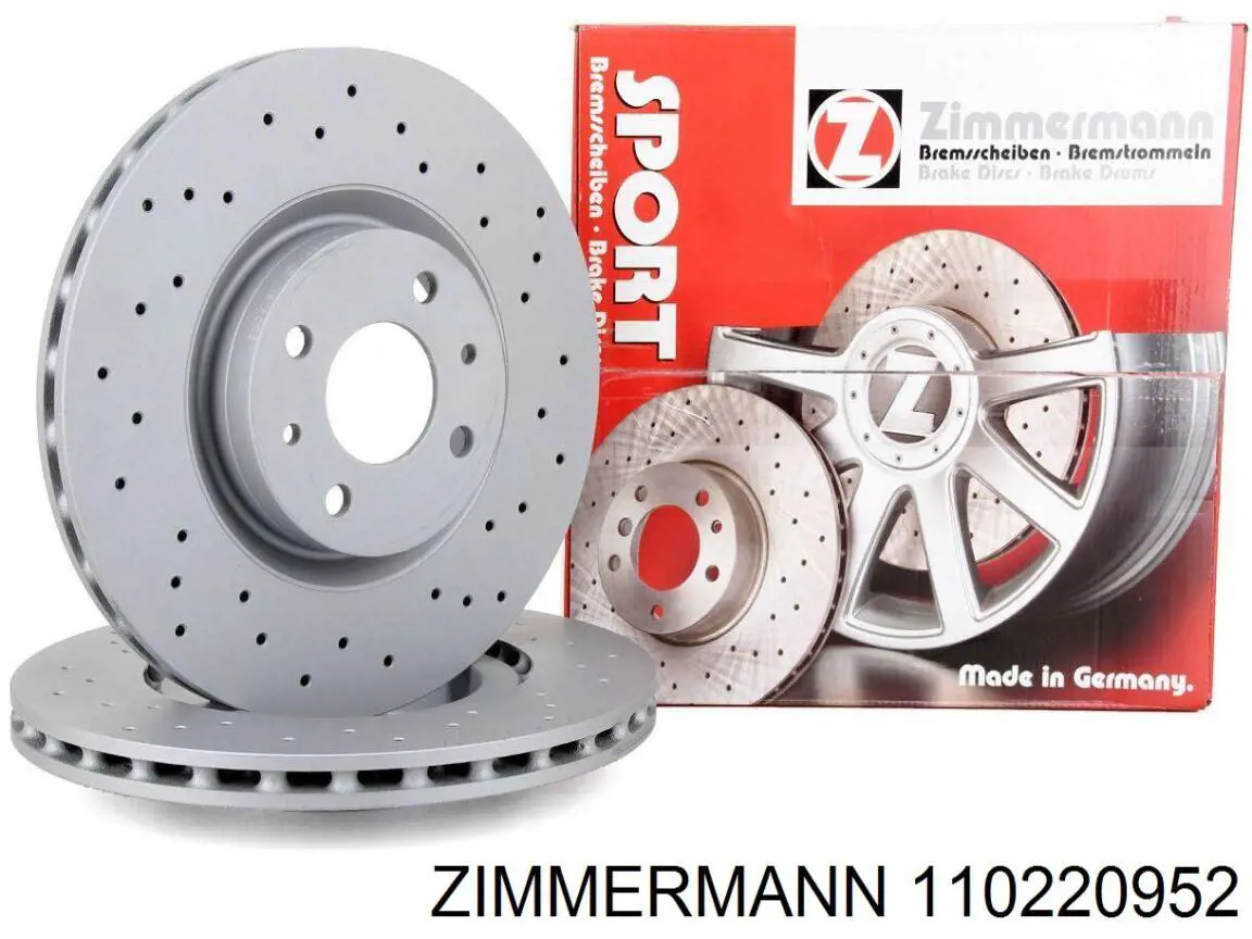 Купити 110220952 Zimmermann Ротор гальмівний