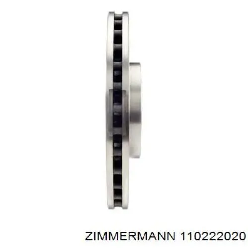 Диск гальмівний передній Zimmermann 110222020