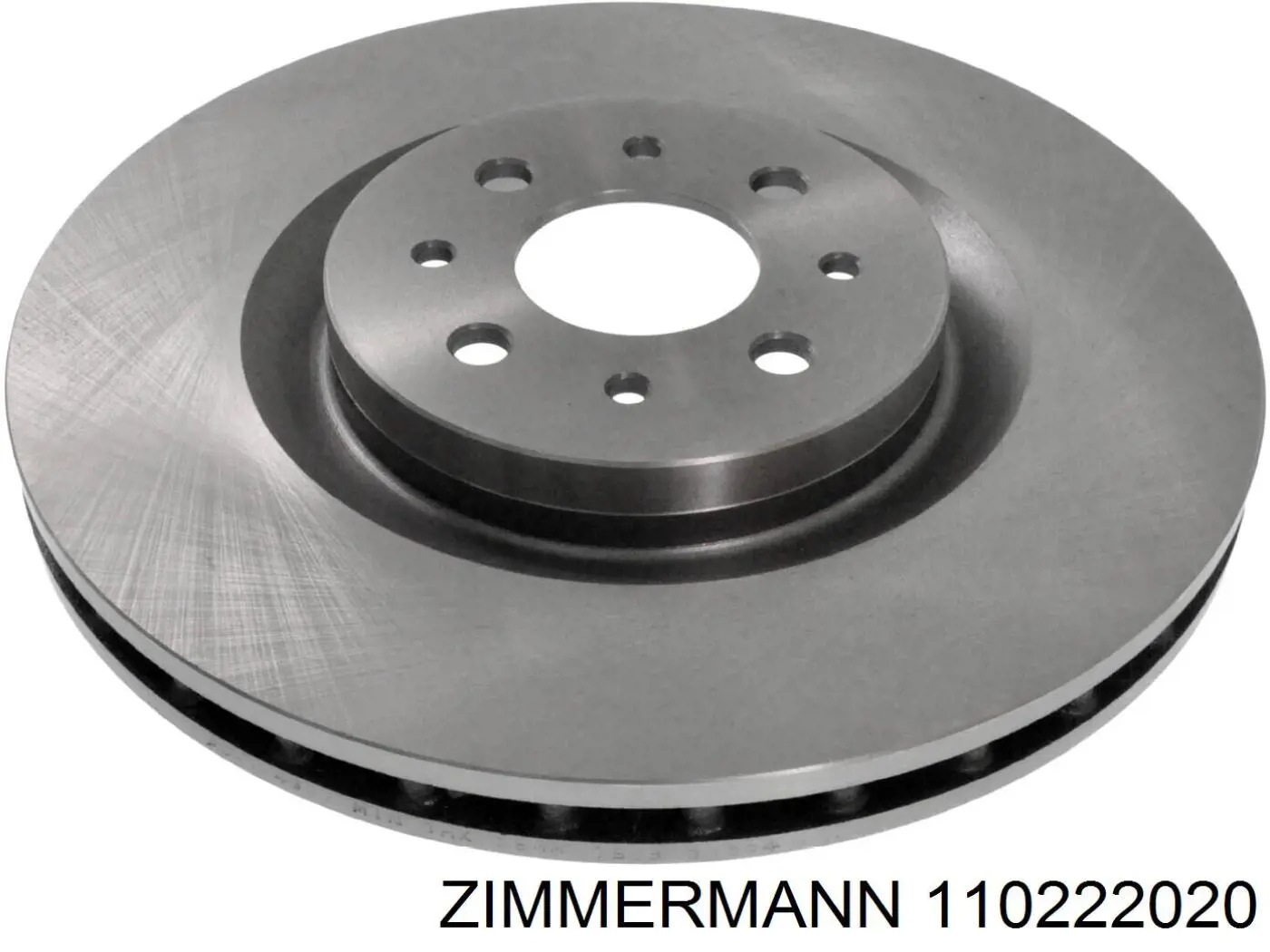 110222020 Zimmermann диск гальмівний передній