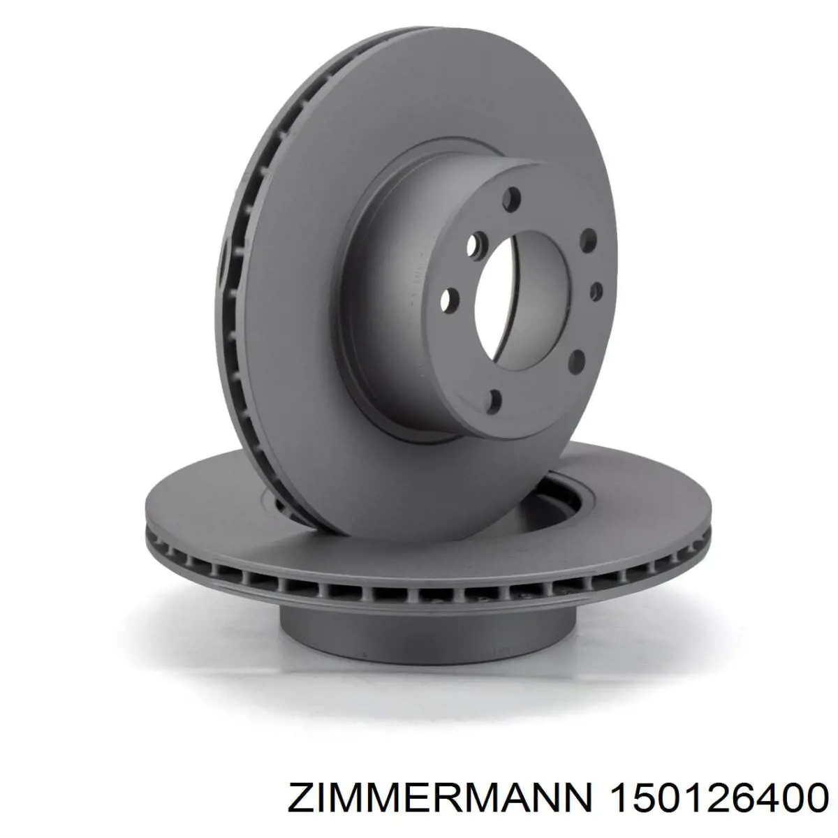 150126400 Zimmermann диск гальмівний передній