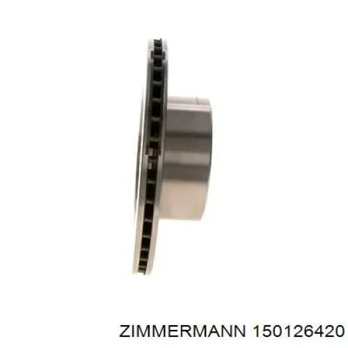 150126420 Zimmermann Гальмо дискове переднє