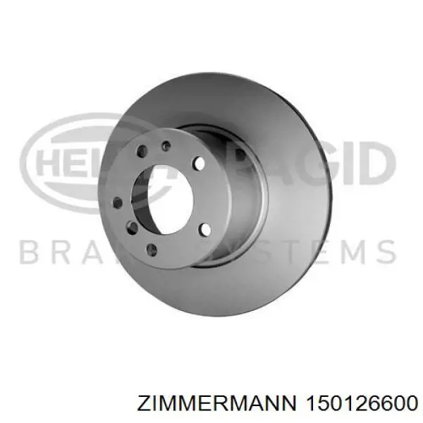 Купити 150126600 Zimmermann Ротор гальмівний