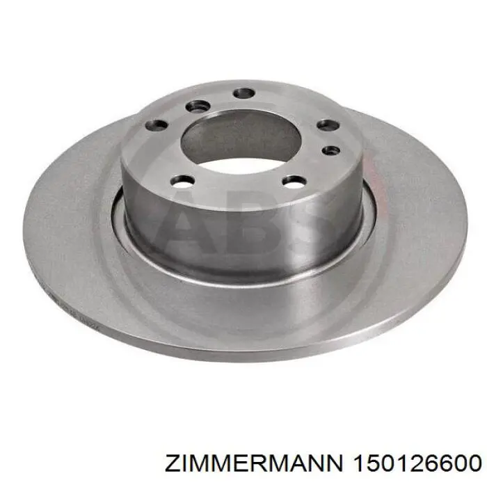 150126600 Zimmermann диск гальмівний передній