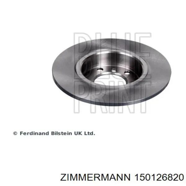 Гальмівні диски передні 150126820 Zimmermann