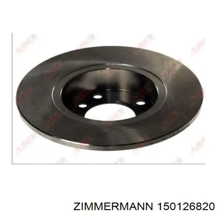 Диск переднього гальма Zimmermann 150126820 ціна, від 31.77 USD