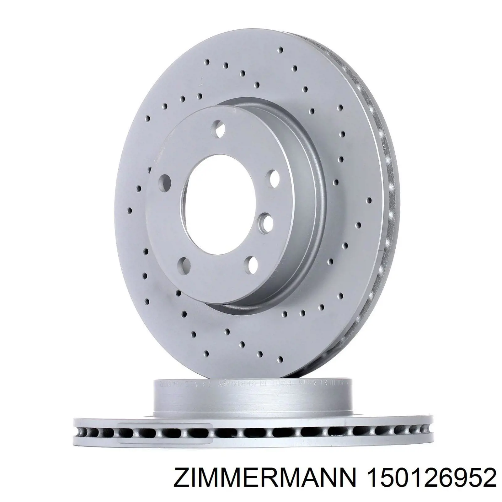 150126952 Zimmermann диск гальмівний передній