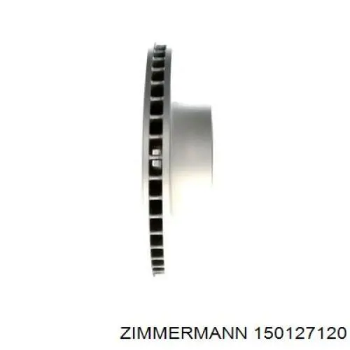 Гальмівні диски передні 150127120 Zimmermann