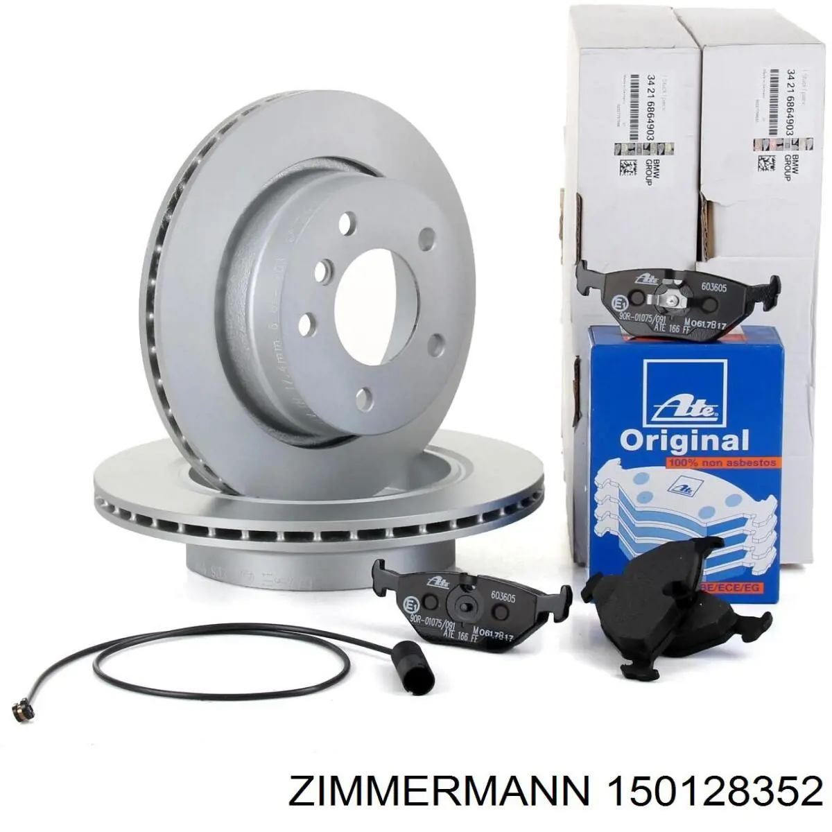 Гальмівні диски 150128352 Zimmermann