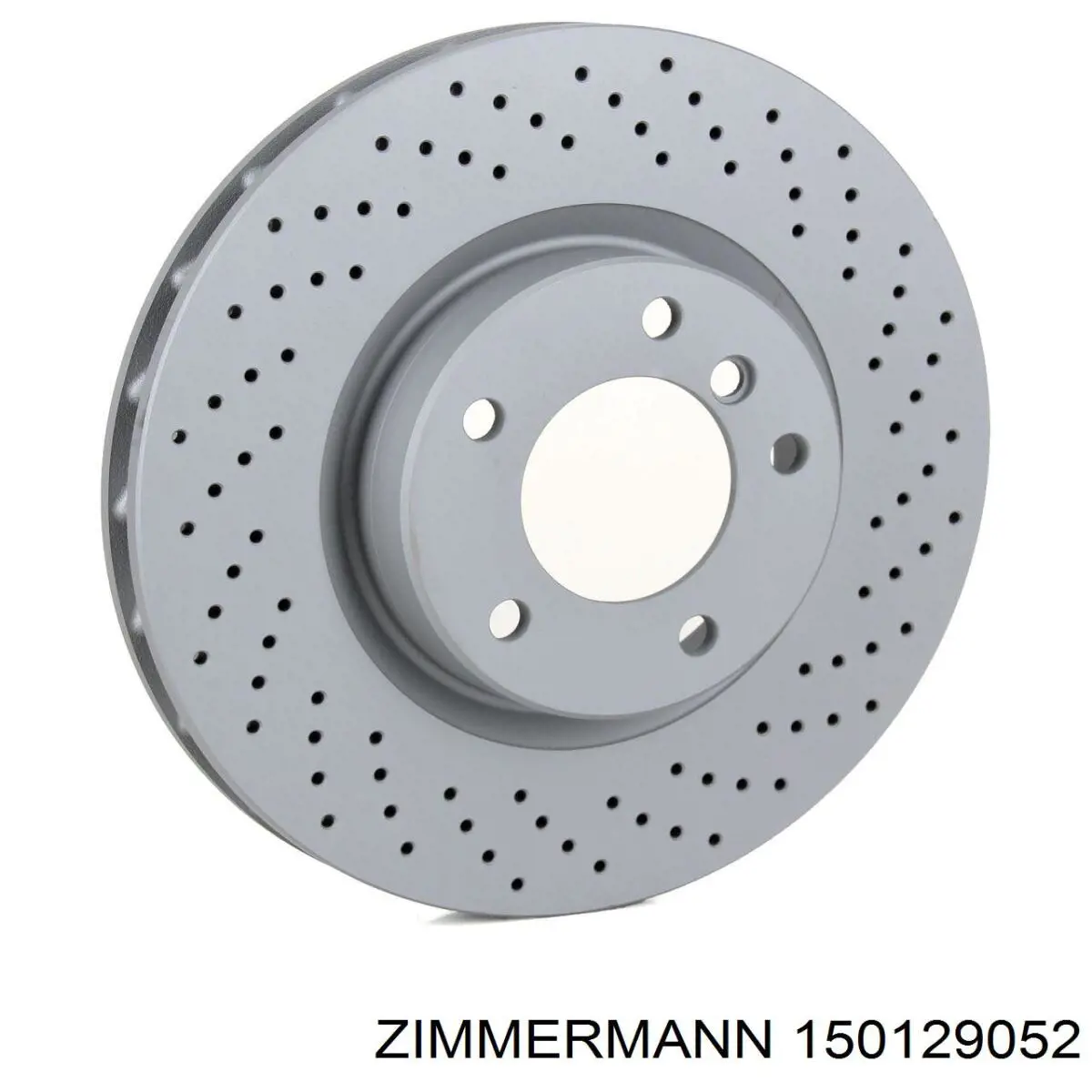 Диск гальмівний передній Zimmermann 150129052