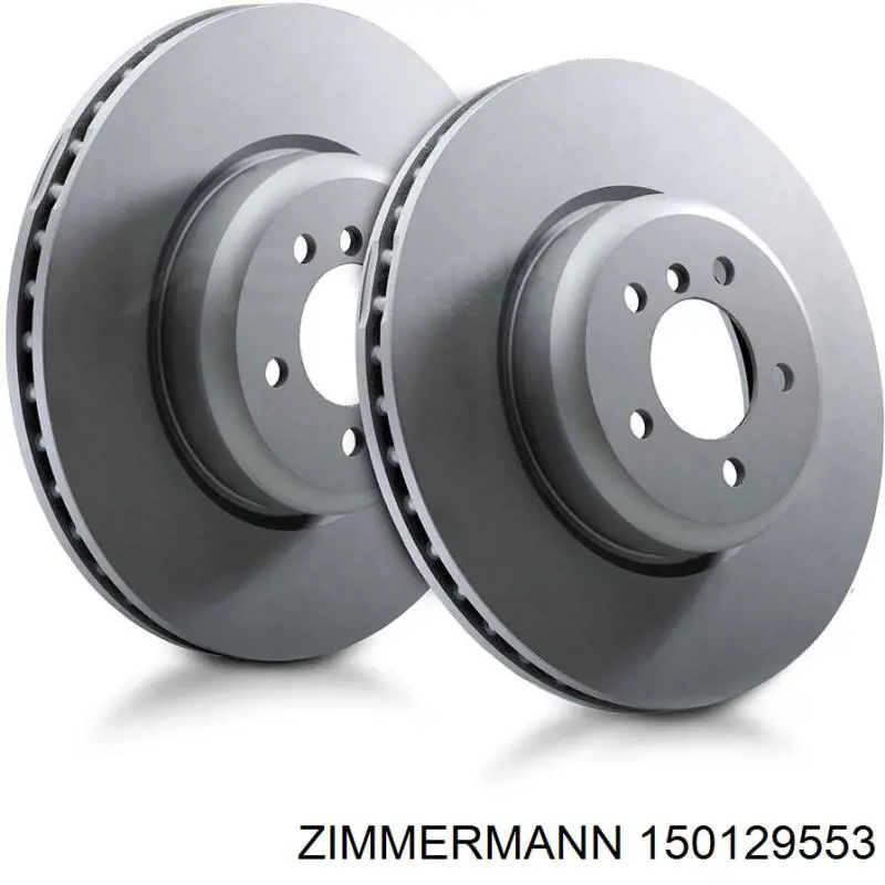 Купити 150129553 Zimmermann Диск заднього гальма
