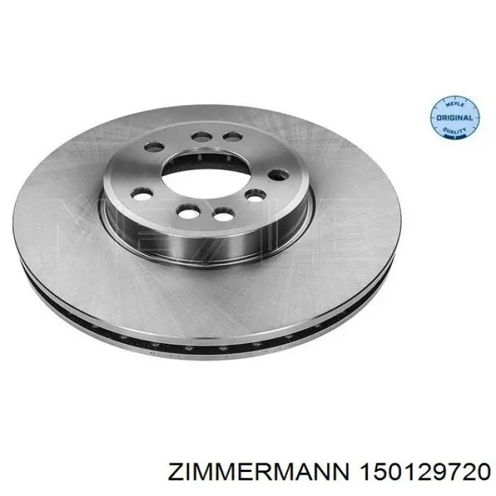 Диск гальмівний передній Zimmermann 150129720