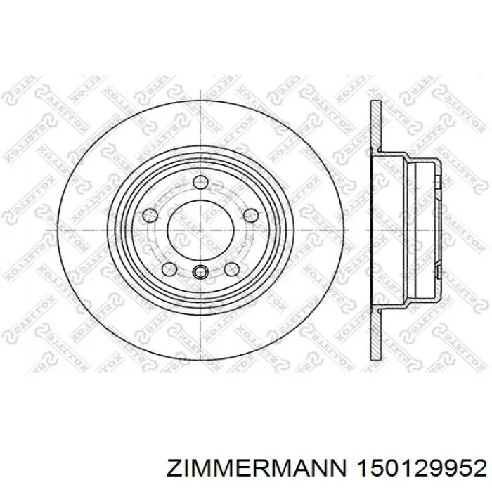 150129952 Zimmermann Дискові гальма