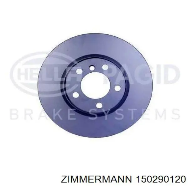 Диск переднього гальма Zimmermann 150290120 ціна, від 74.08 USD