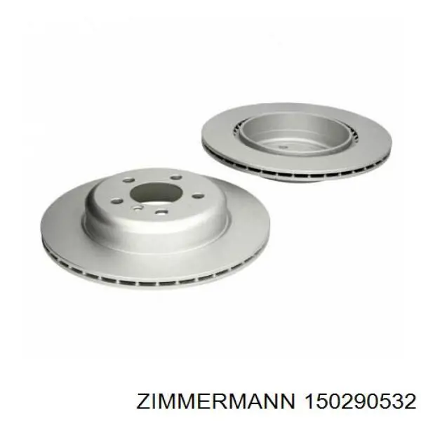 Диск переднього гальма Zimmermann 150290532 ціна, від 151.55 USD