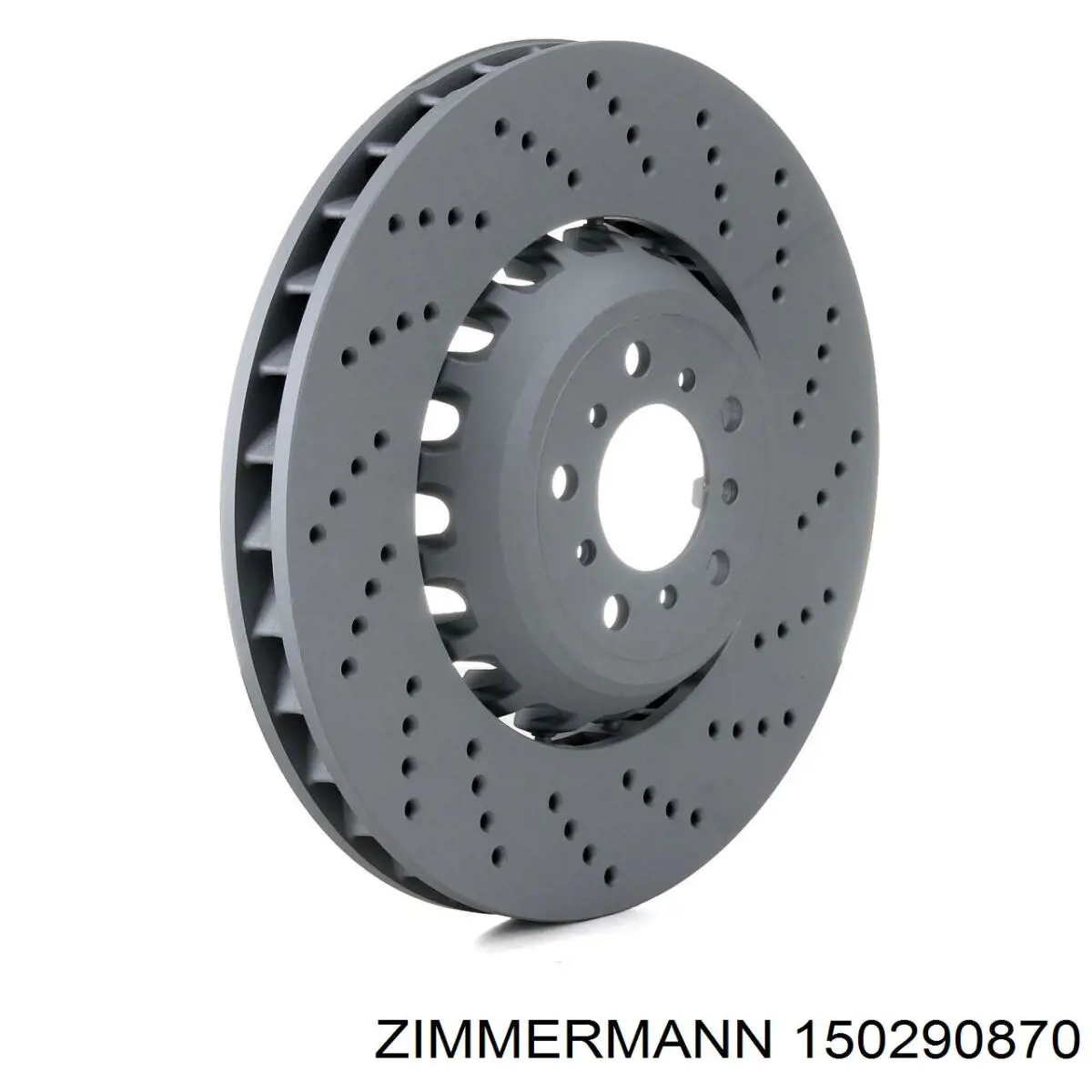 Диск переднього гальма Zimmermann 150290870 ціна, від 504.44 USD