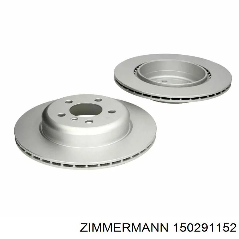Гальмівні диски передні 150291152 Zimmermann
